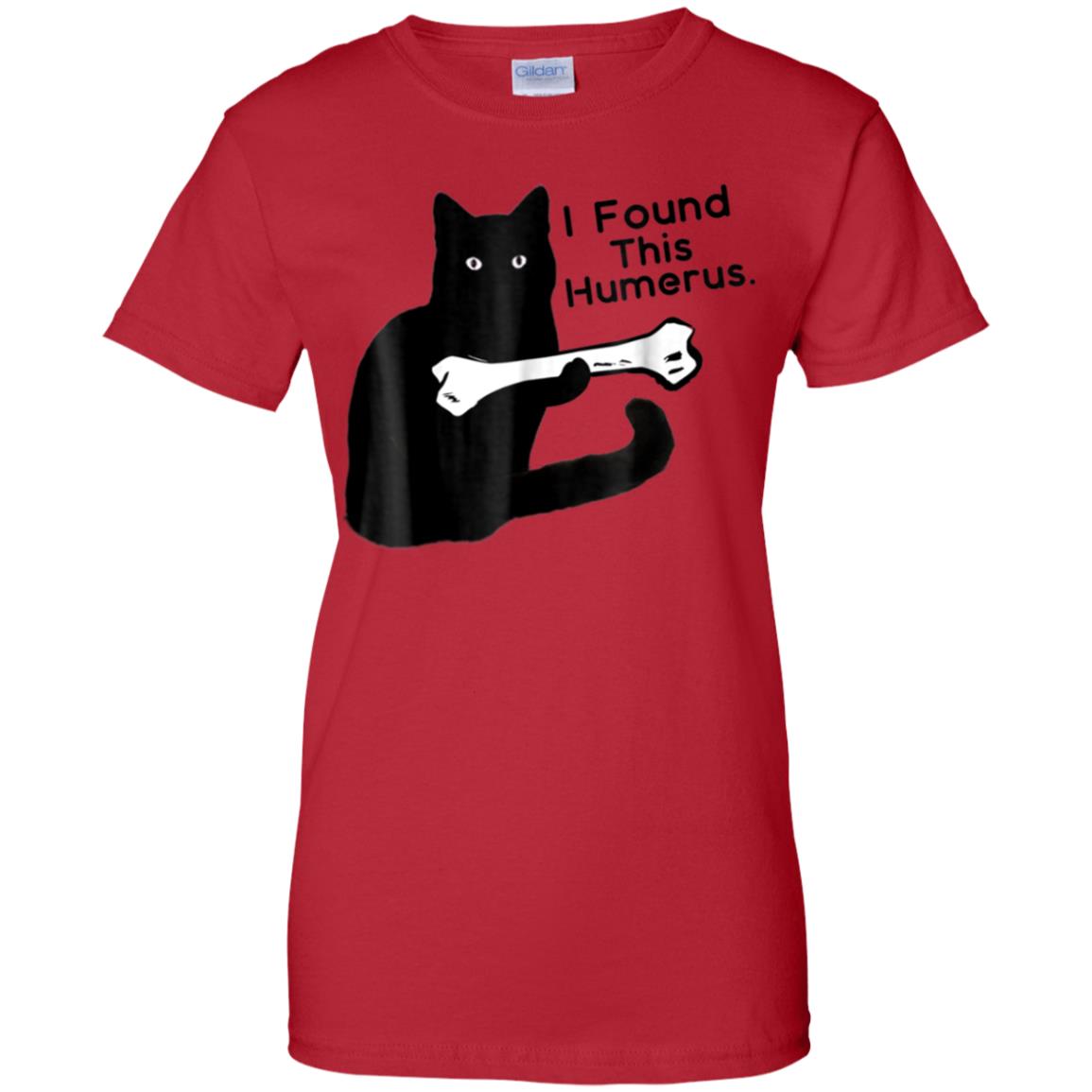 cat t shirt i found this humerus