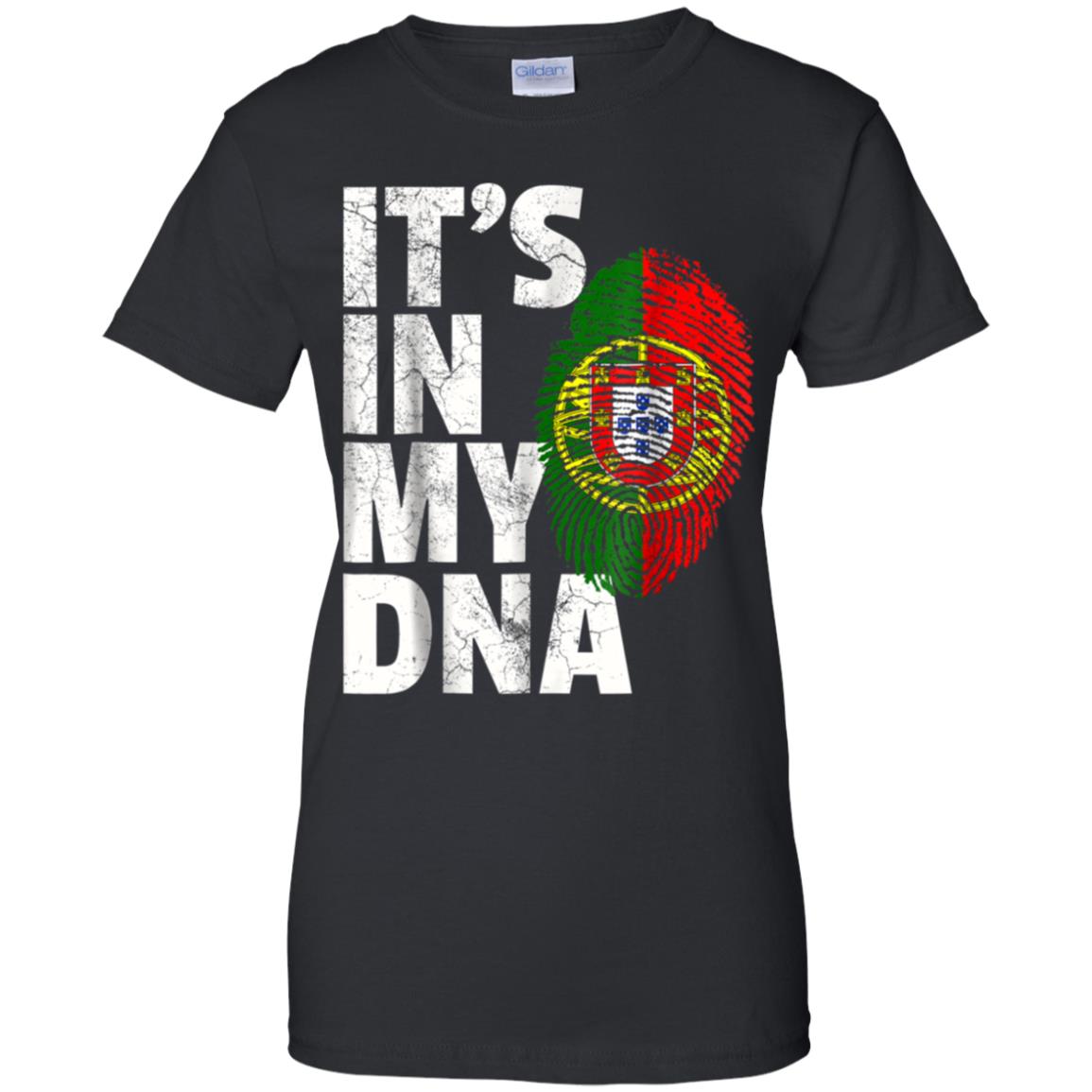 Its In My Dna Portuguese Portugal Flag T Shirt Men Women