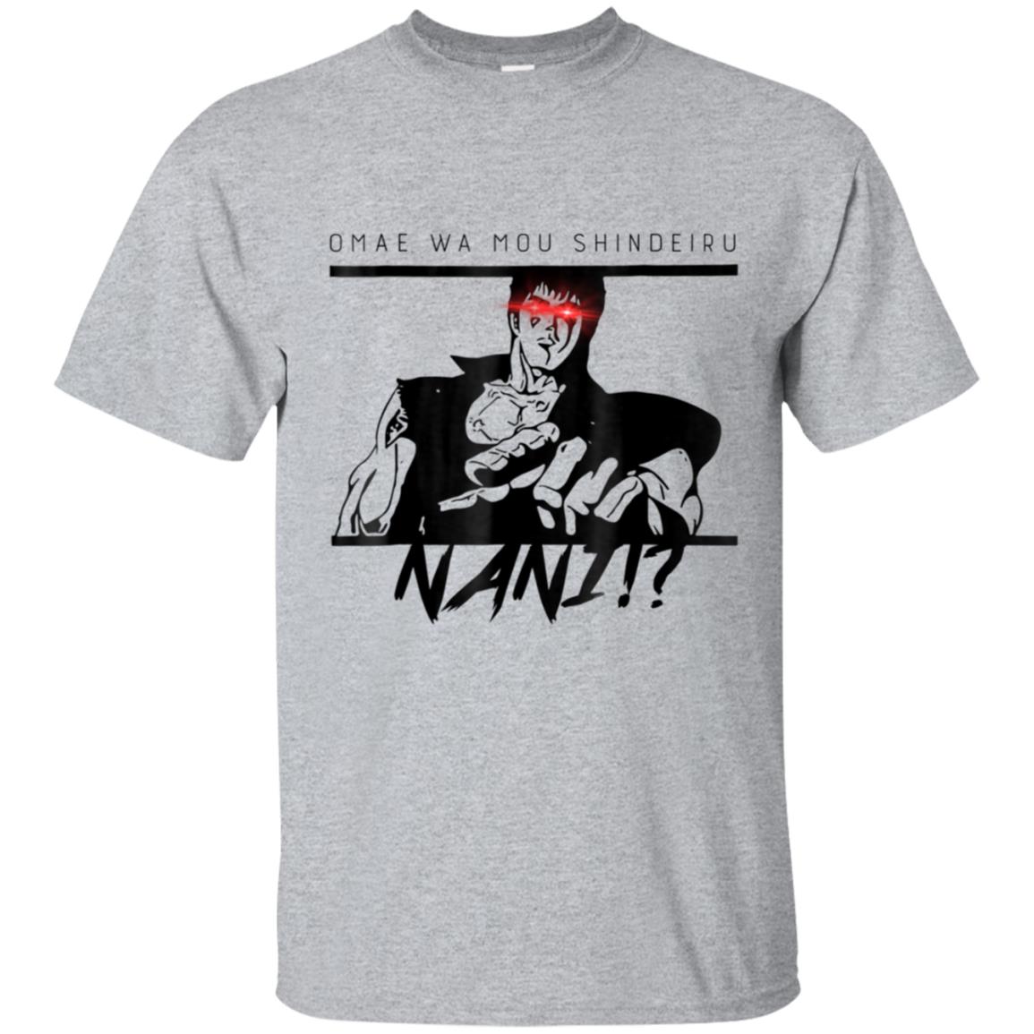 Awesome Omae Wa Mou Shindeiru Shirt Nani Japanese Tee 99promocode