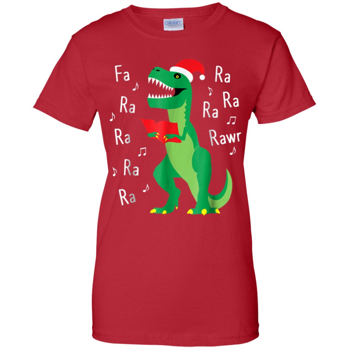 Awesome Fa Ra Rawr T Rex Christmas Carol Funny Fa La La T Shirt 99promocode