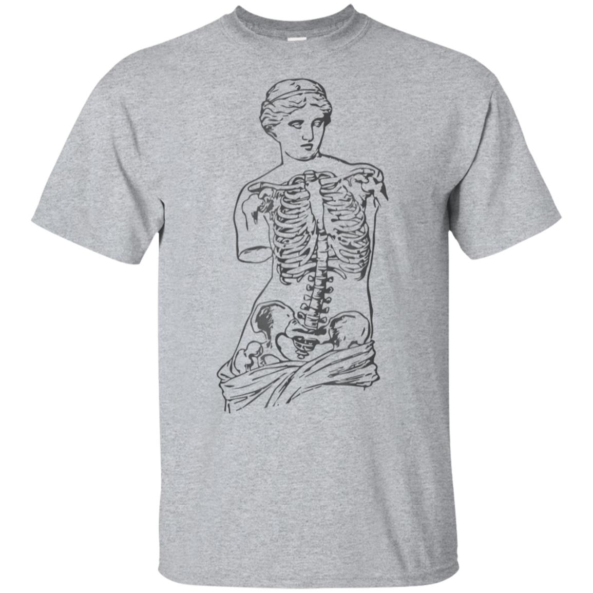 Awesome Venus Skeleton T Shirt Vaporwave Aesthetic Soft Grunge Tee