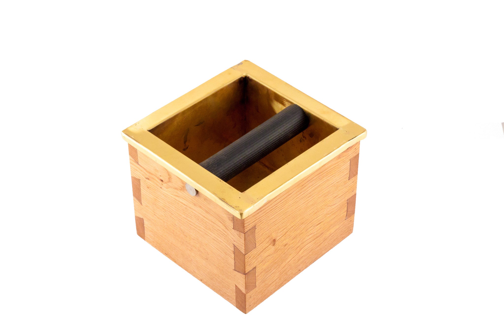 ArtisanSmith Coffee Knock Box in Copper & Timber