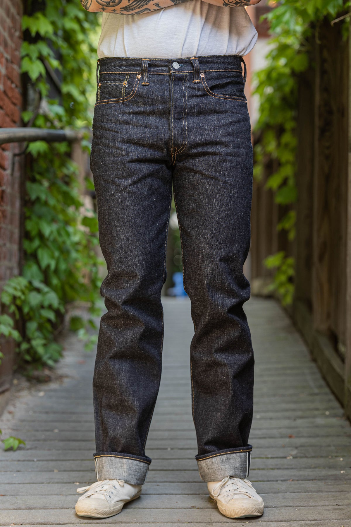 Sugar Cane 2009 Slim Straight - One Wash 12 oz. Japanese Selvedge Denim