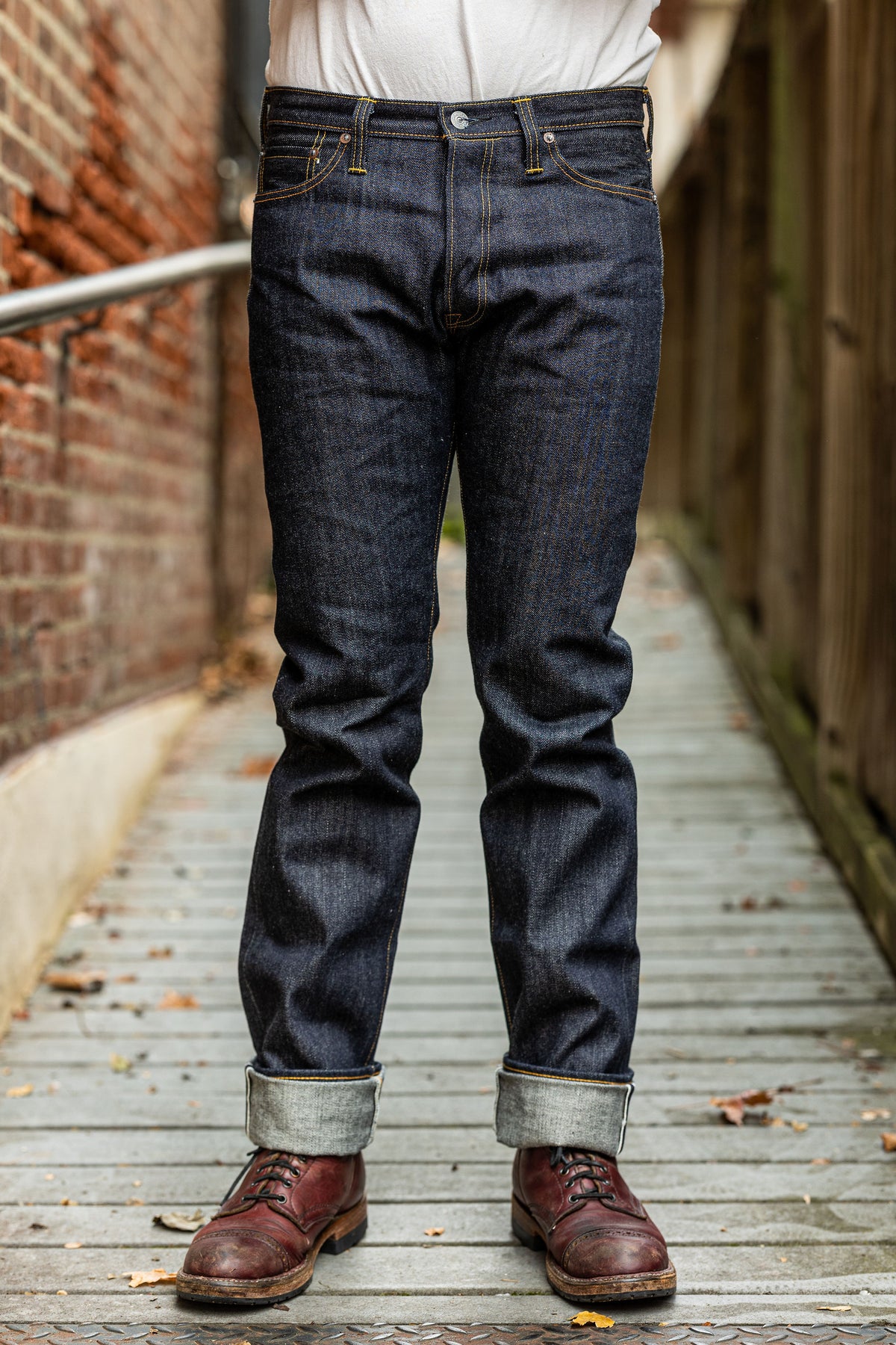 The Flat Head 3005 Straight - 14.5oz Selvedge Denim - Franklin & Poe