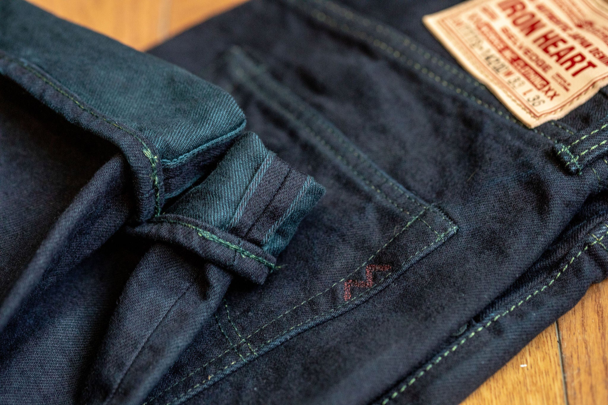 iron heart selvedge