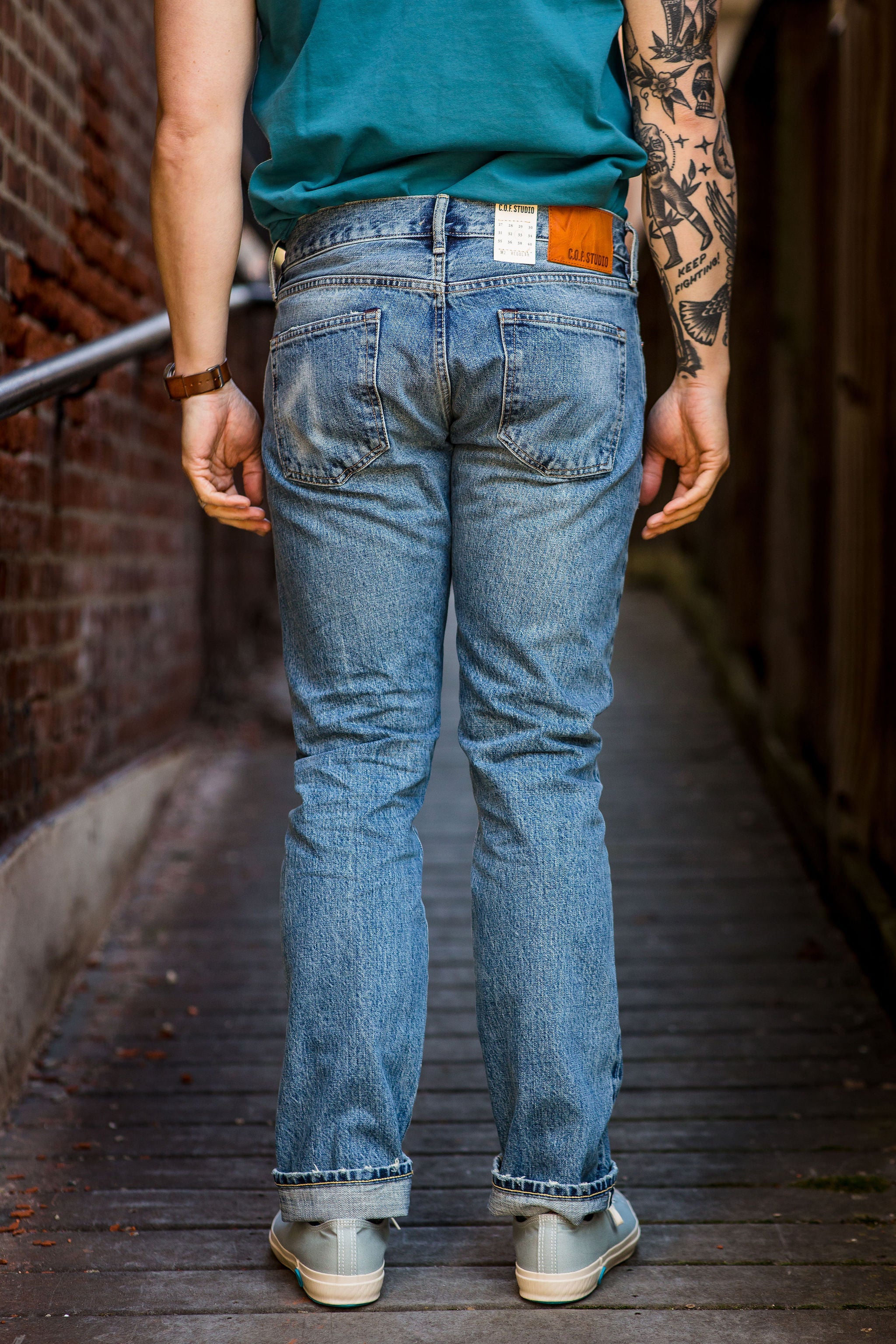 . Studio M2 - 15 oz. Slub Selvedge Beach - Franklin & Poe