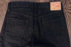 Sugar Cane Black Denim Type-III Slim Tapered - One Wash 13 oz