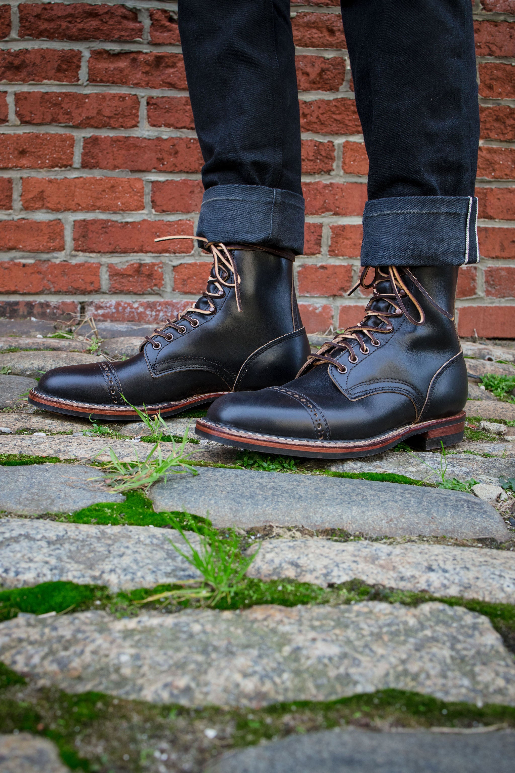 black chromexcel boots