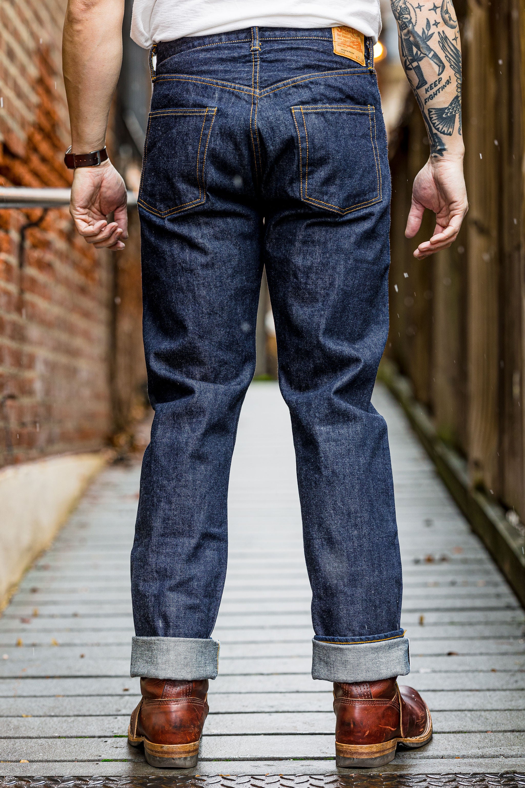 Sugar Cane 1966 Straight Taper - 14oz Japanese Selvedge Denim - Franklin &  Poe