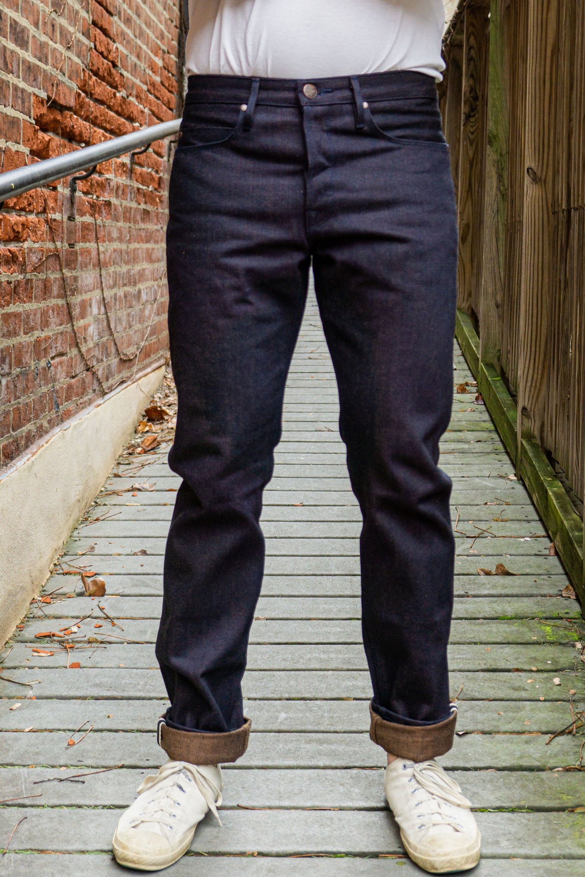 Left Field NYC Work Uniform Denim - Black Diamond - Franklin & Poe