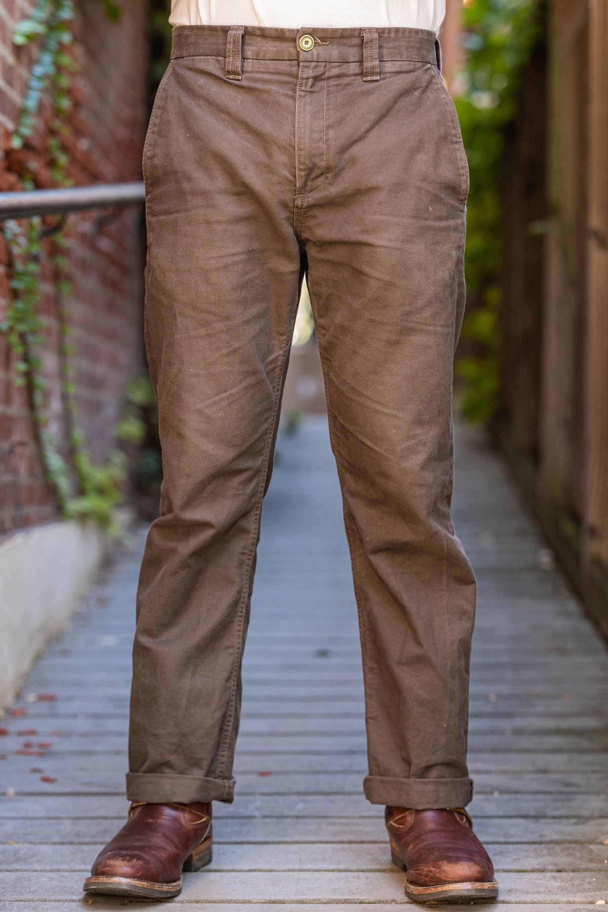 Freenote Cloth - Duster Pant Brown – The Rugged Society