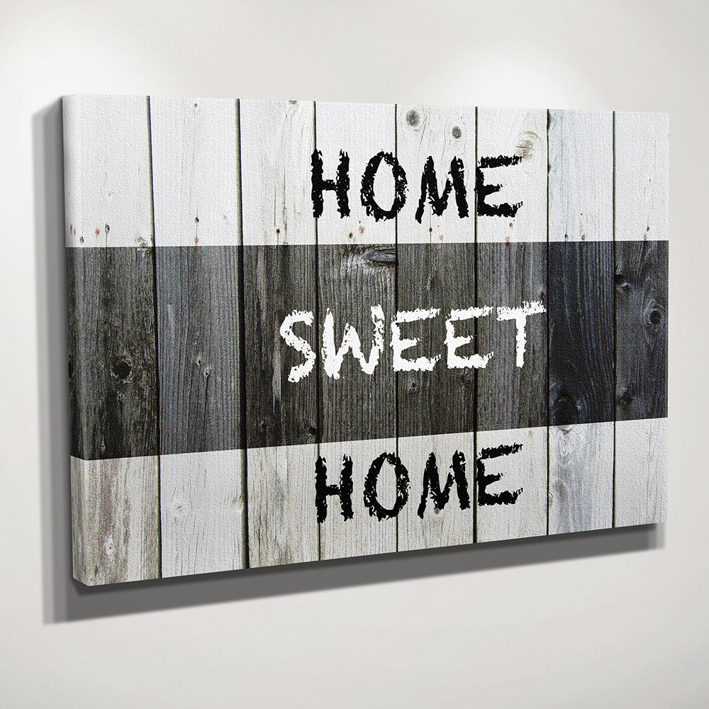 Home Sweet Home Canvas Wall Art - Zapwalls