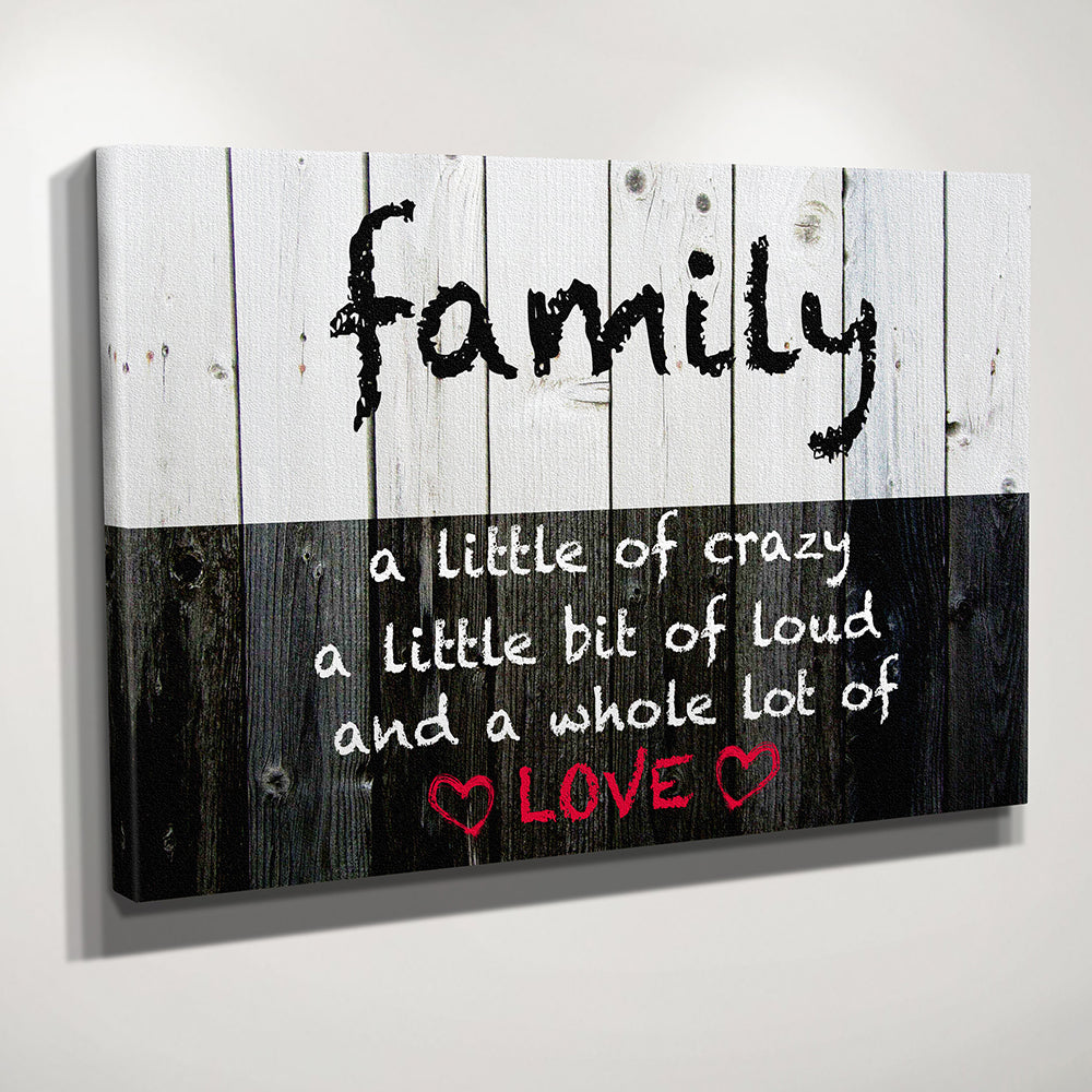 Love Family Wall Art Zapwalls