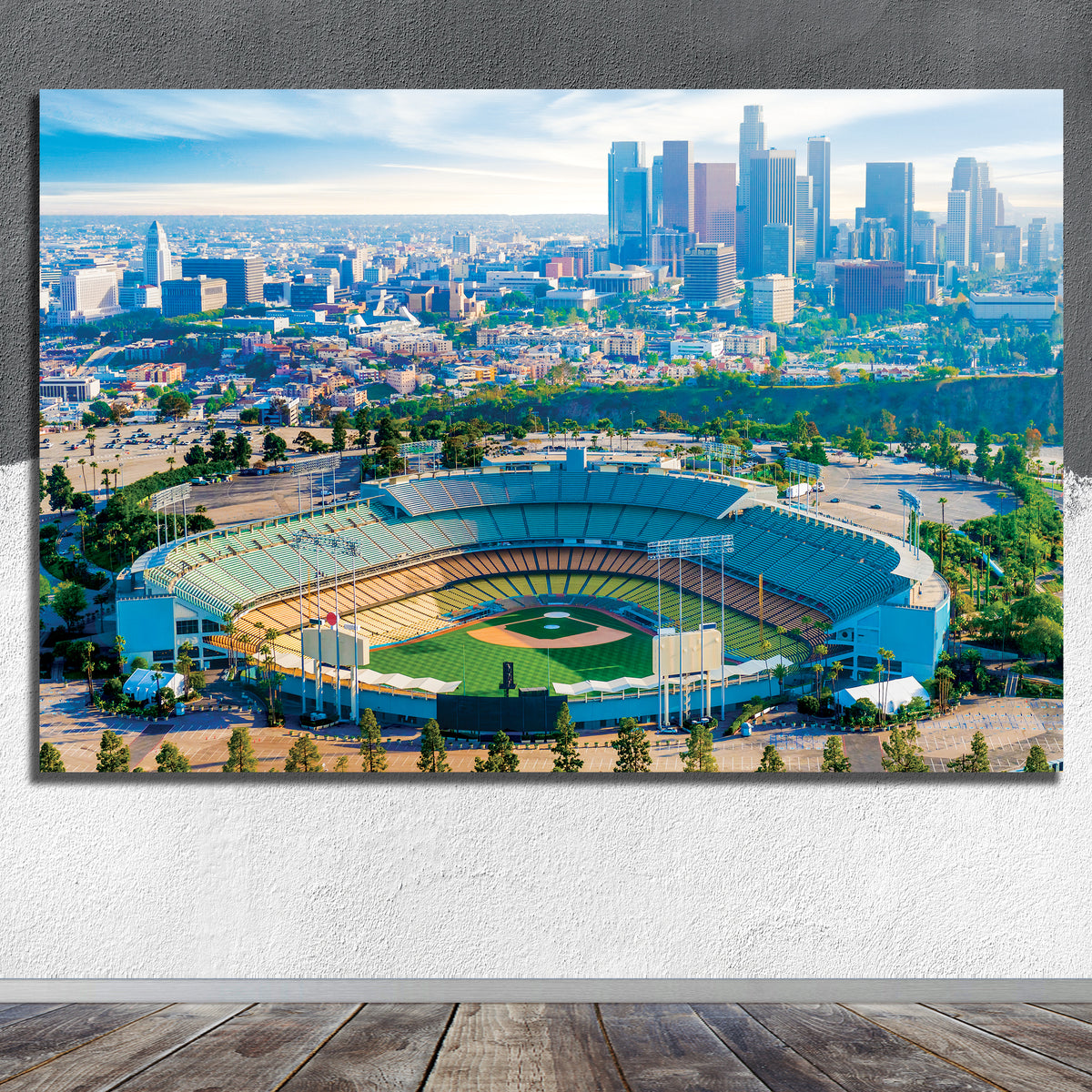 Dodger Stadium Artwork, Dodger Stadium watercolor sketch, Los Angeles –  Capital Canvas Prints