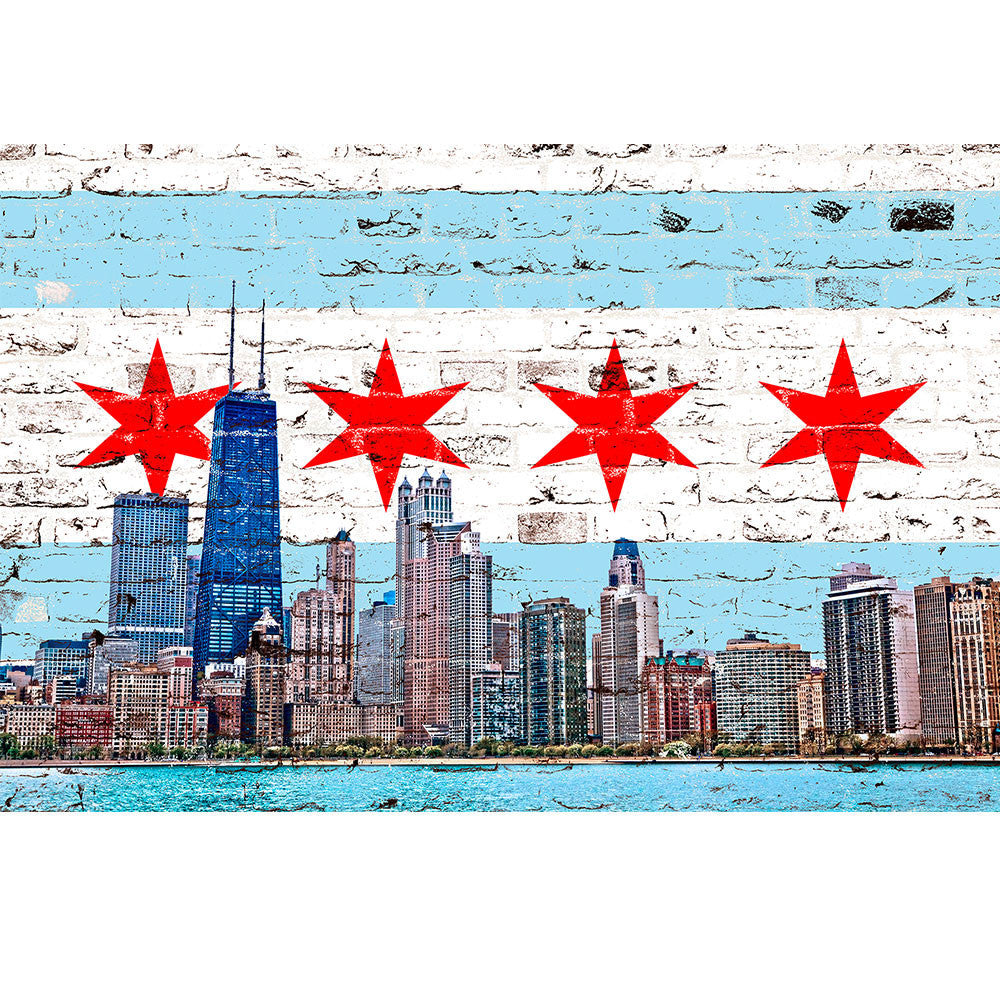 Chicago Flag iPhone HD wallpaper  Pxfuel