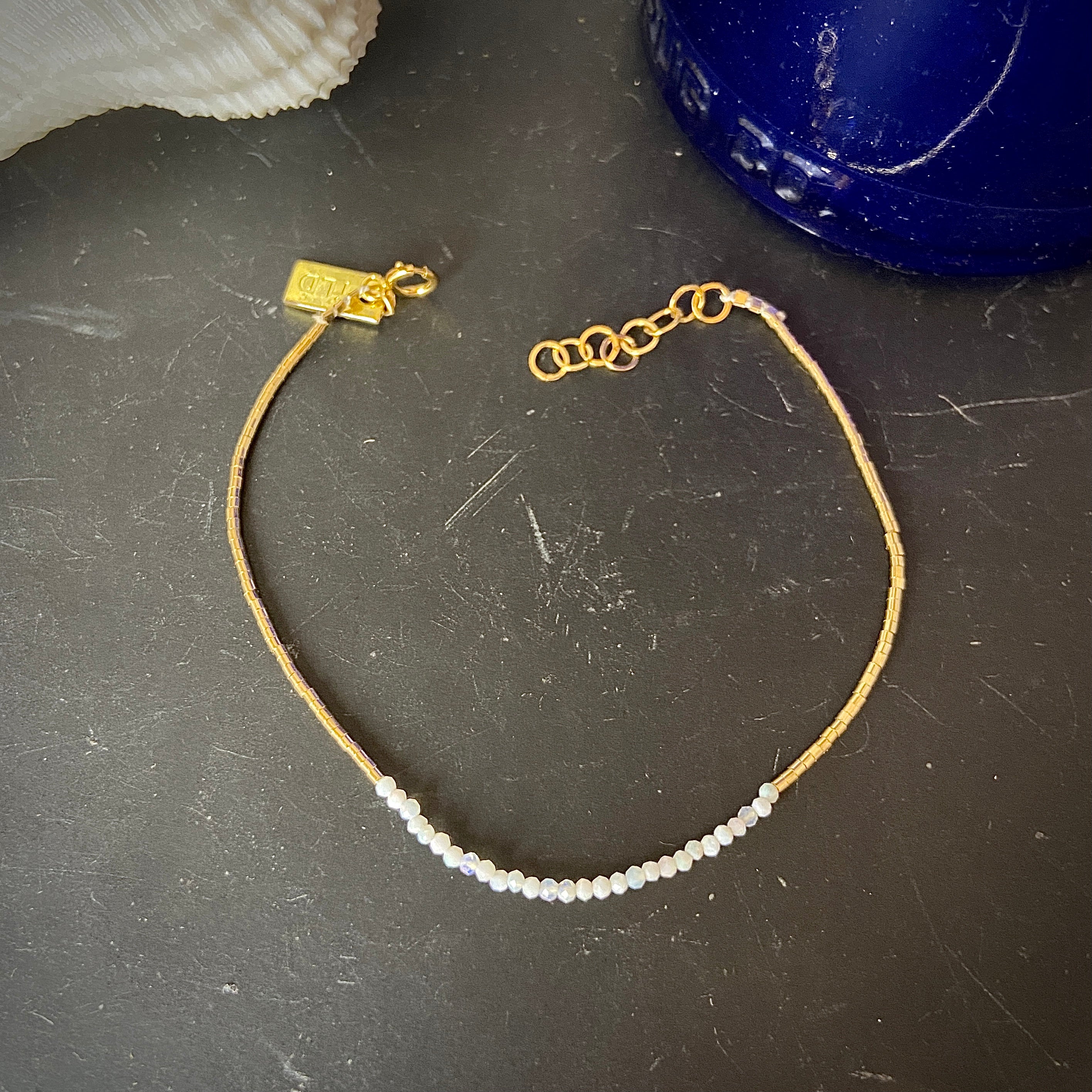 Milk & Honey Opal Beaded Bracelet
