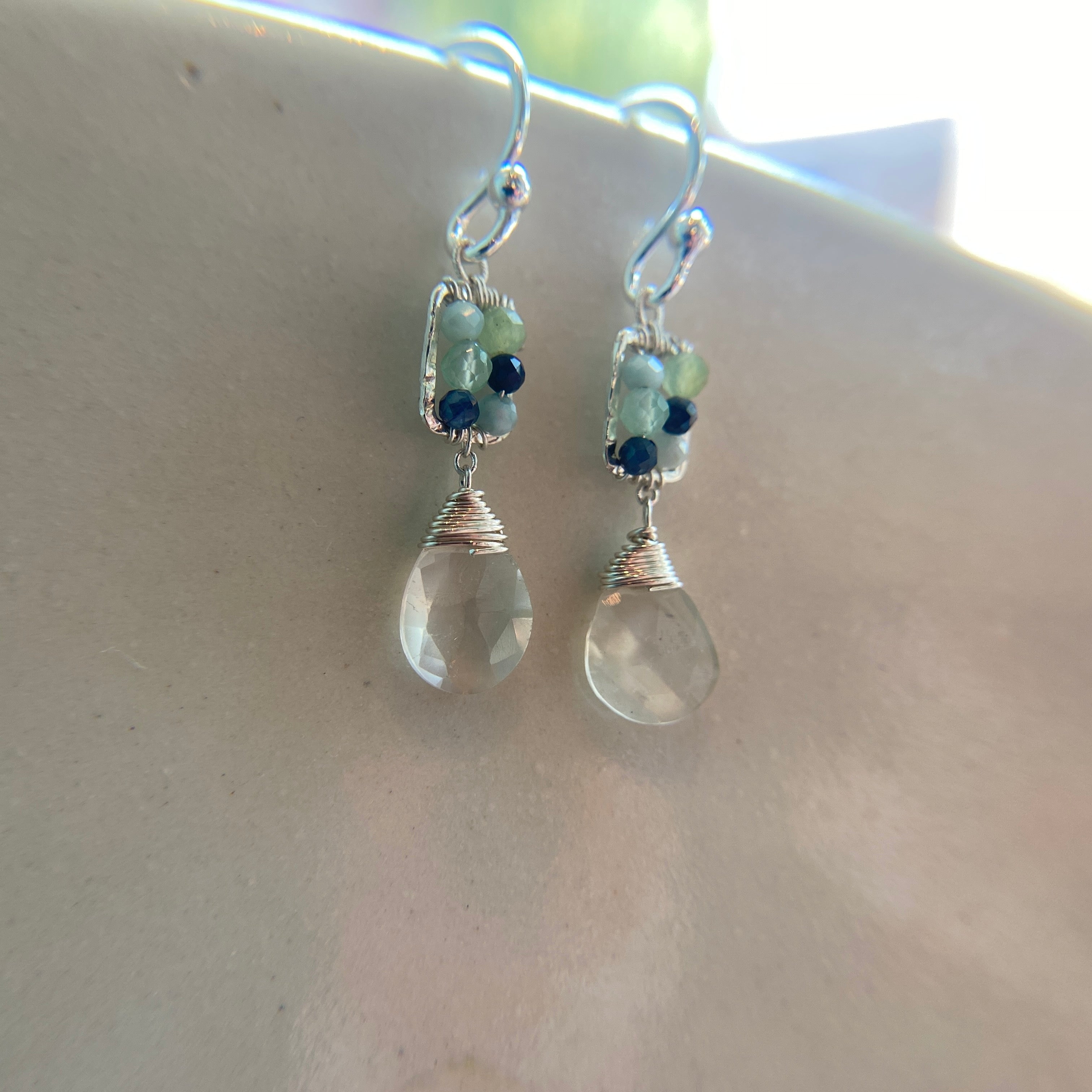 Sterling Meadow Drop Earrings