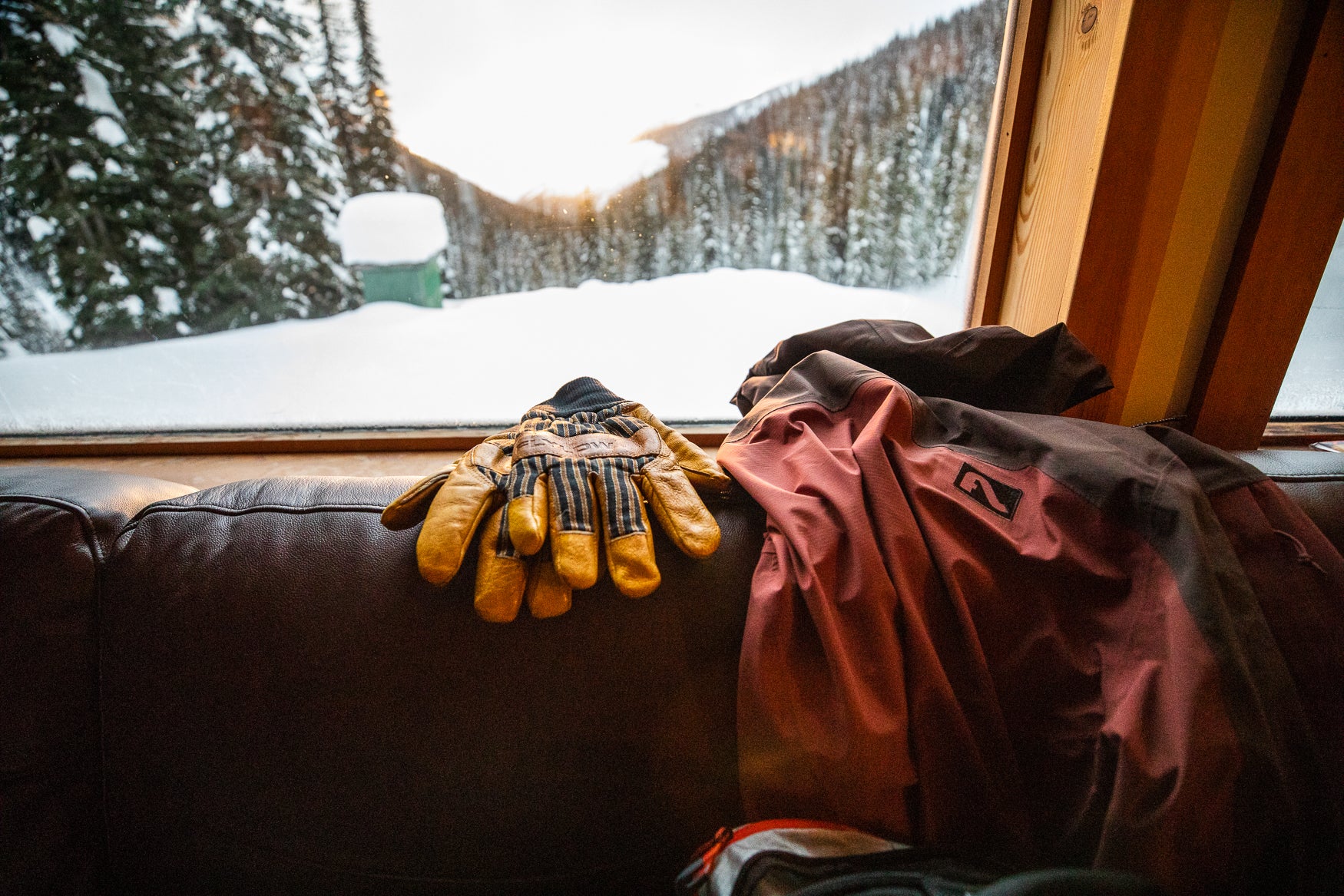 Oven Mitt OG Baked- Leather Ski Mitten