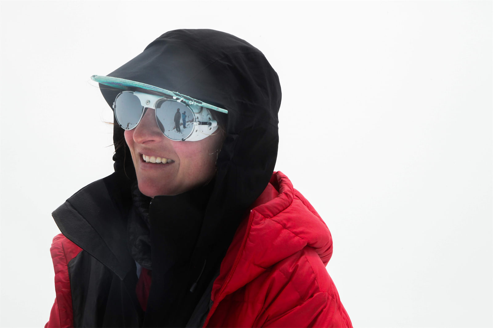 Glacier glasses aren't required, but they sure are nice to keep the sun (if it shows up) out of your eyes. 