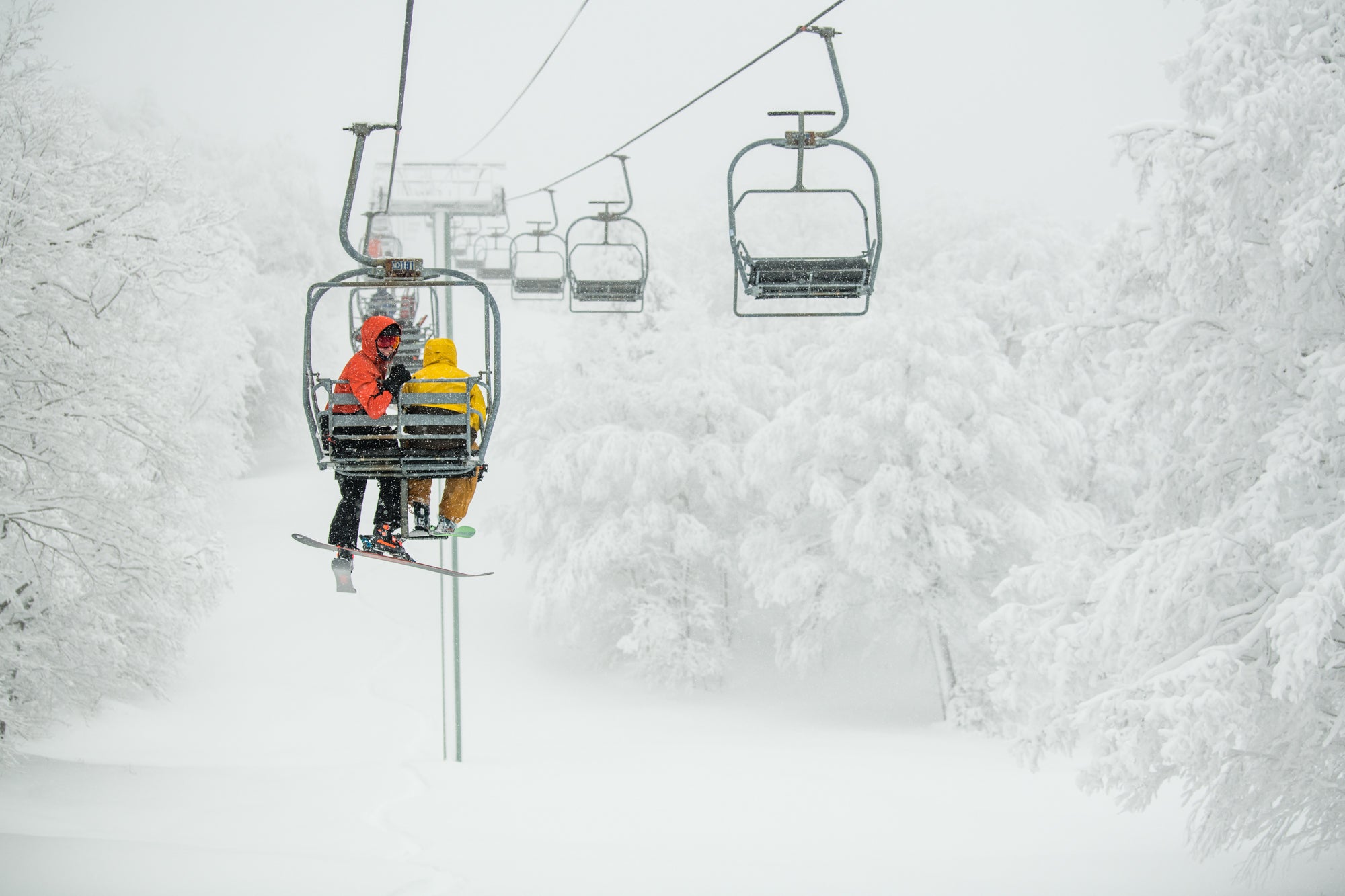 Friend on a Powder Day