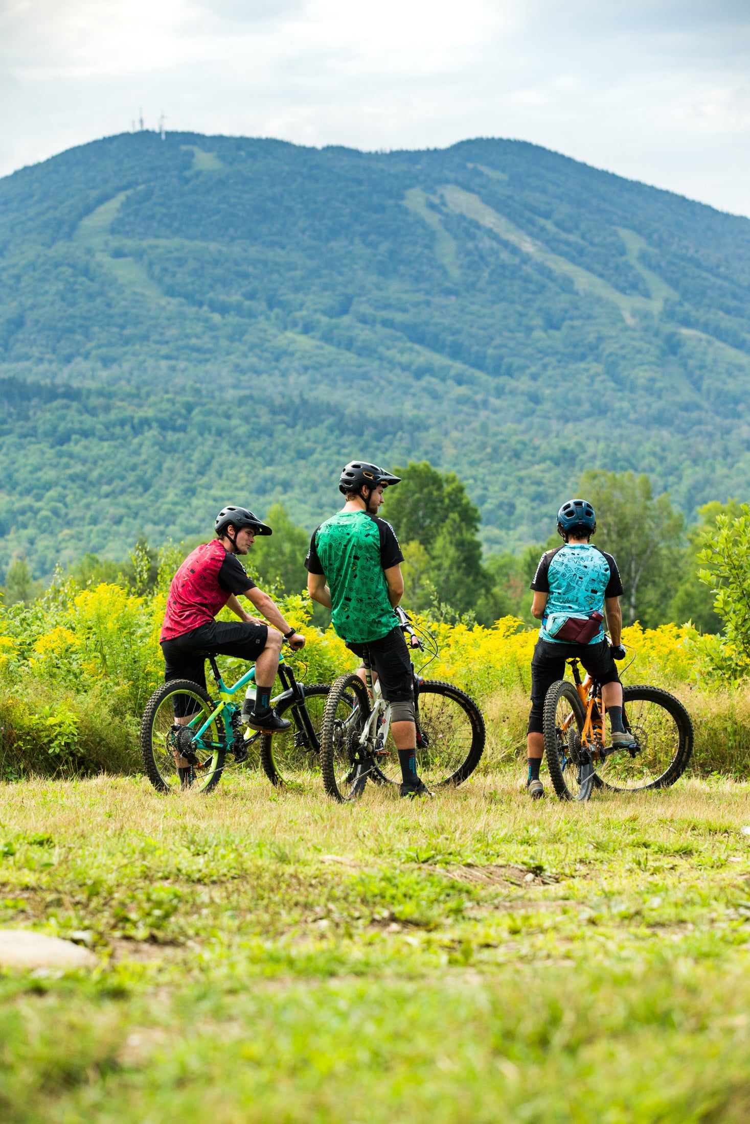 The trails are geared toward riders of all levels, from beginners to experts.