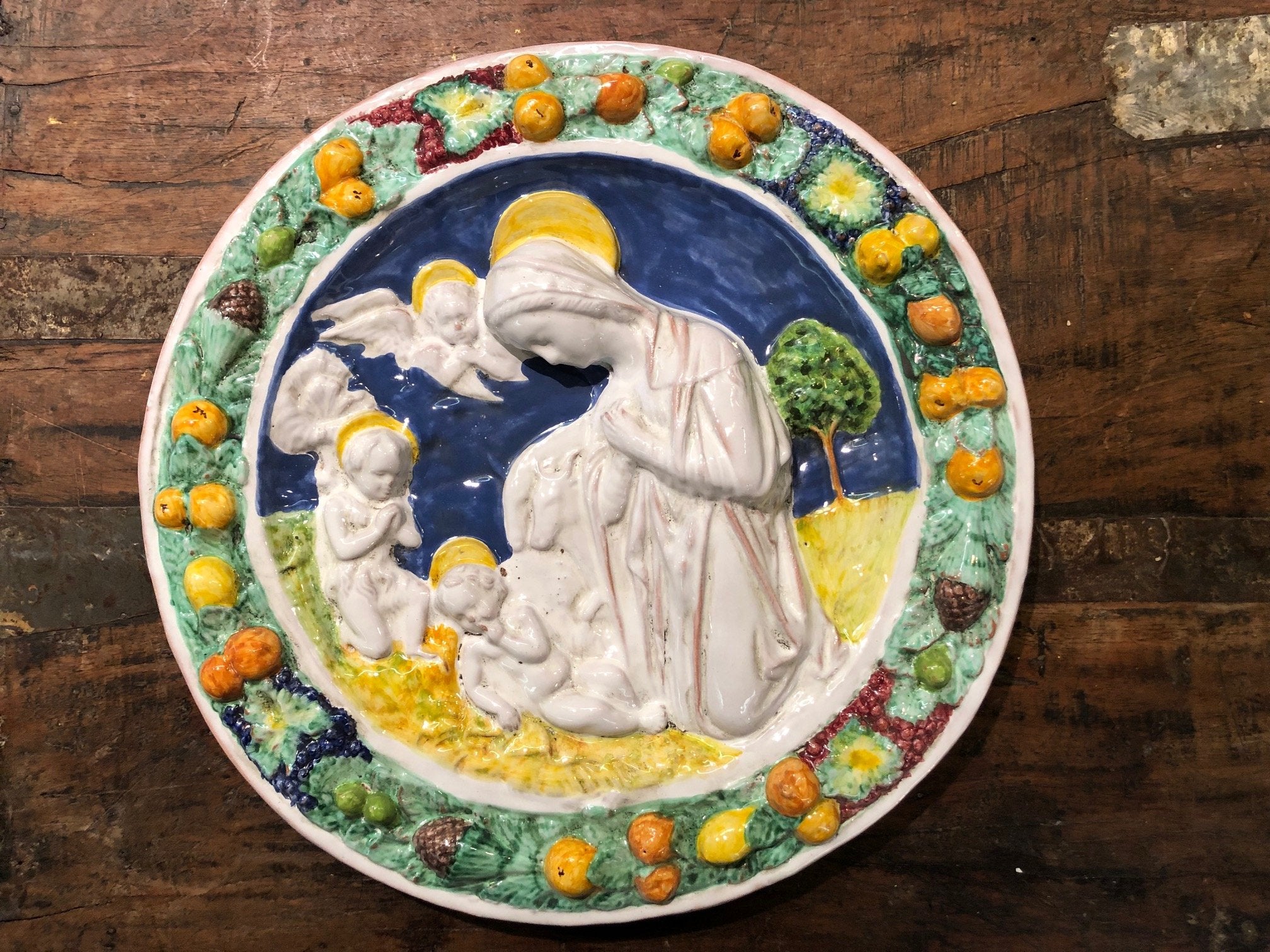 Della Robbia Plaque