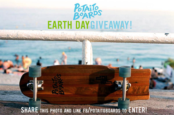 The Ultimate Earth Day GIVEAWAY: Win a Wedge Potaito Board!
