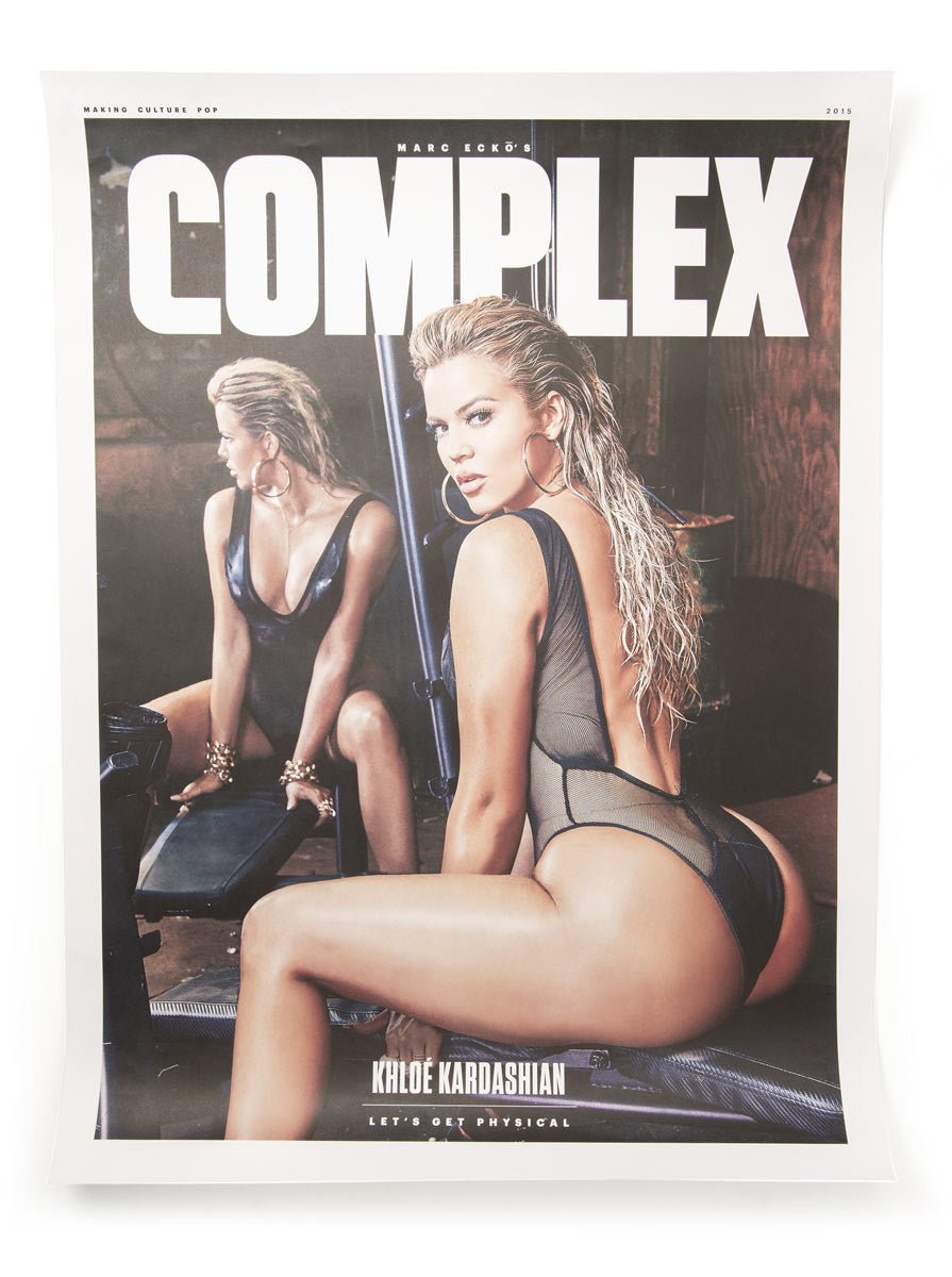 Khloé Kardashian Poster - Complex Magazine Aug/Sep 2015 - Complex Media - Kim Kardashian Poster