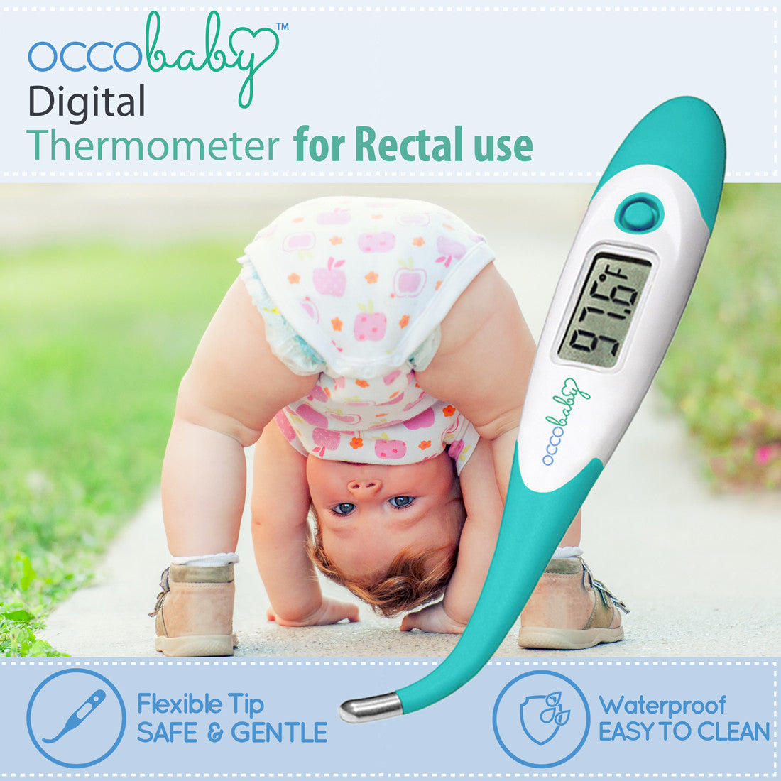hoogte Pelagisch toilet OCCObaby OCCOflex 10-Second Digital Baby Thermometer
