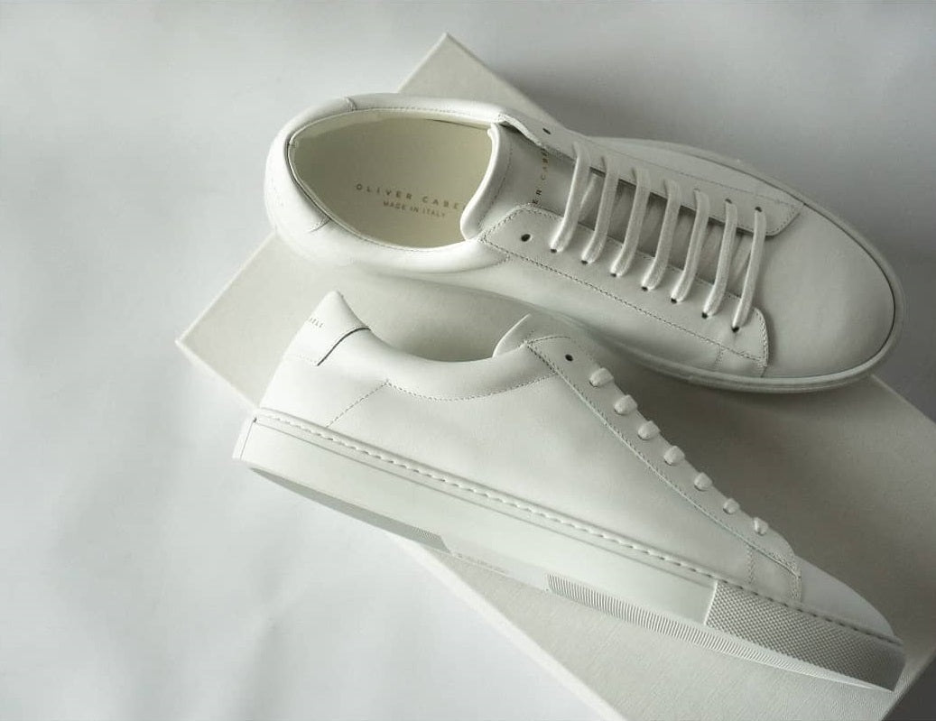 cheap white leather shoes