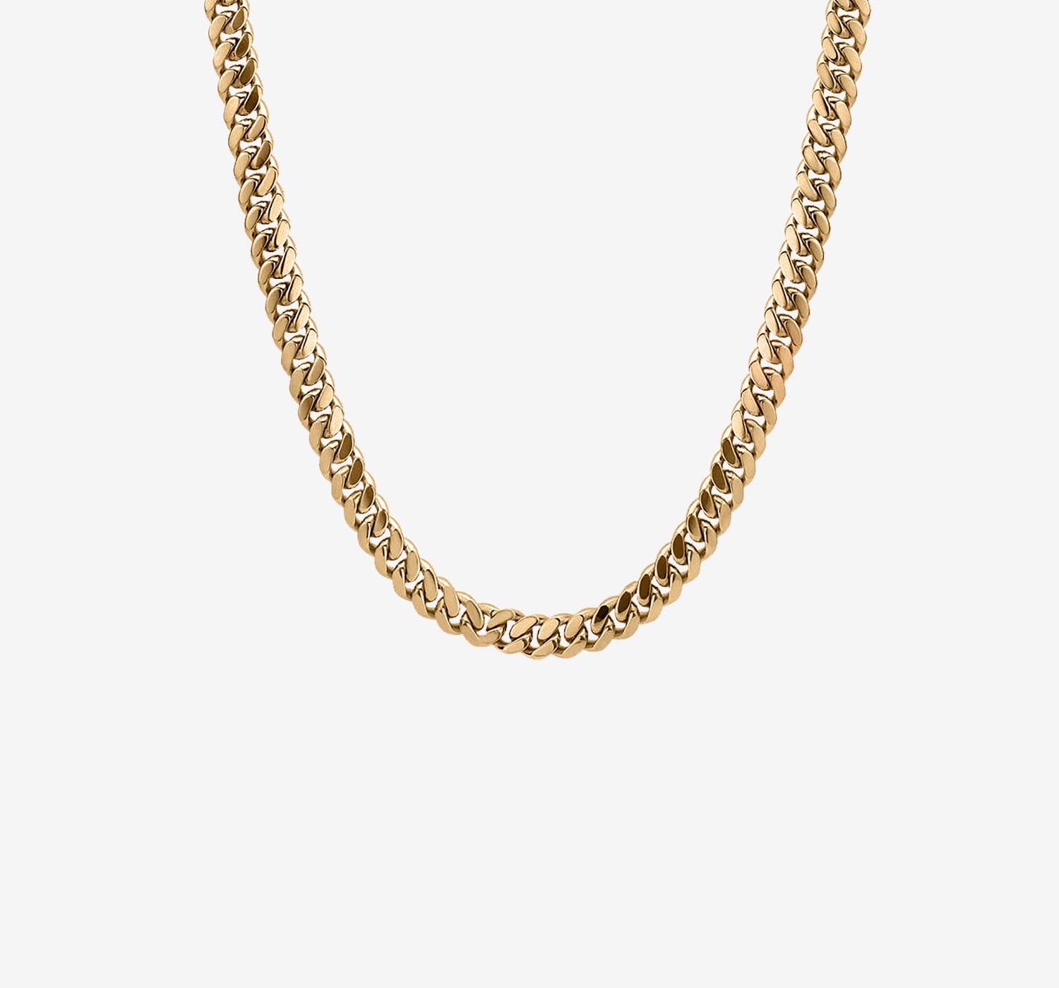 5mm Cuban Chain | 18K Gold