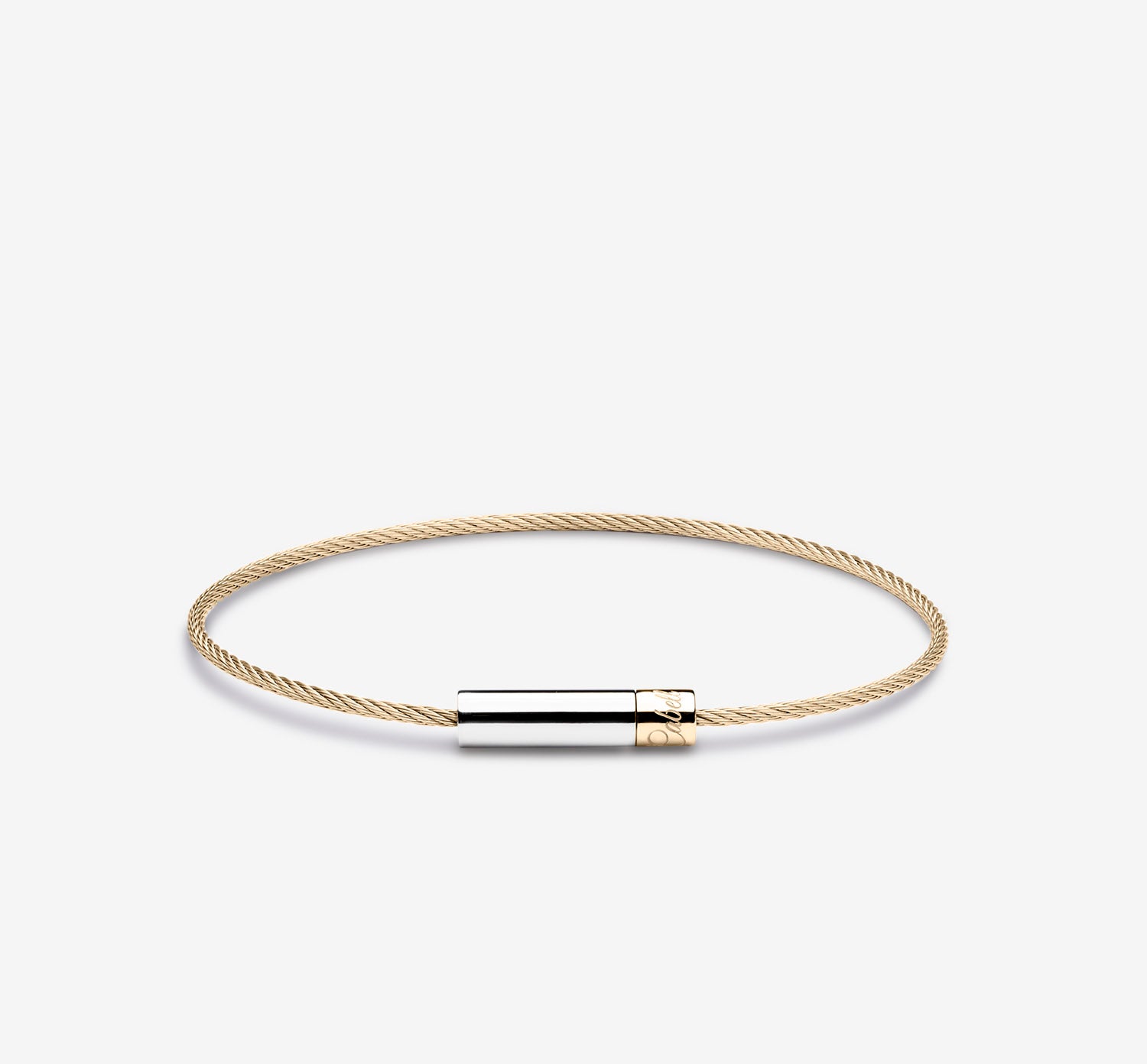 Michael Cable Bracelet | Gold/Silver