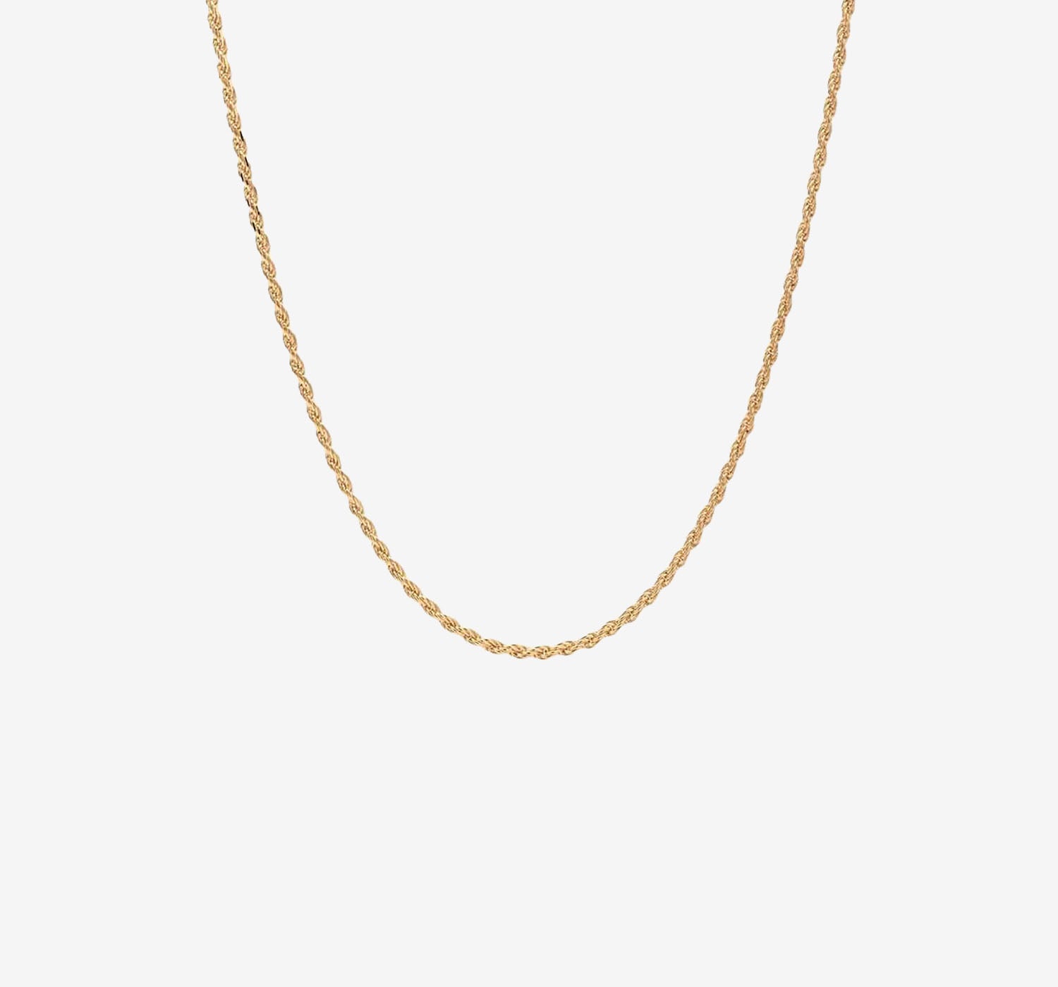 2mm Rope Chain | 18K Gold