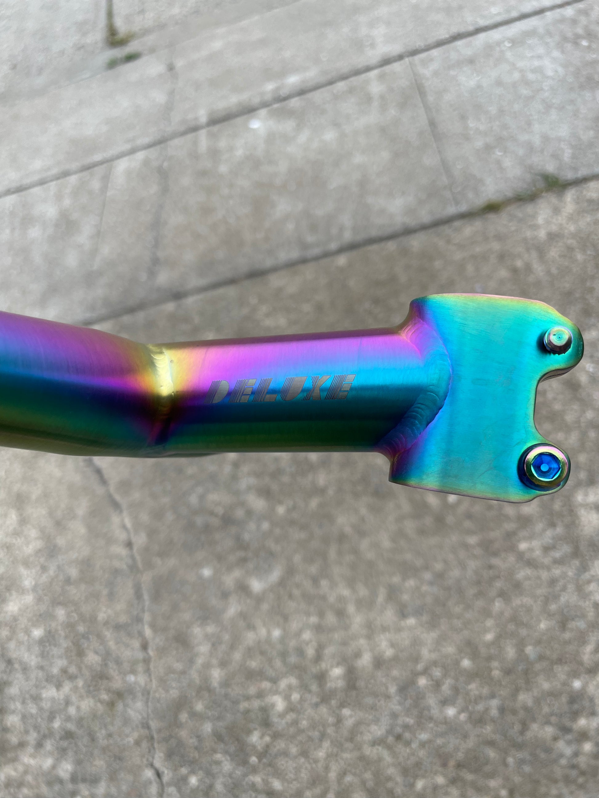 Deluxe Ti Integrated Stem/Handlebar – Deluxe Cycles