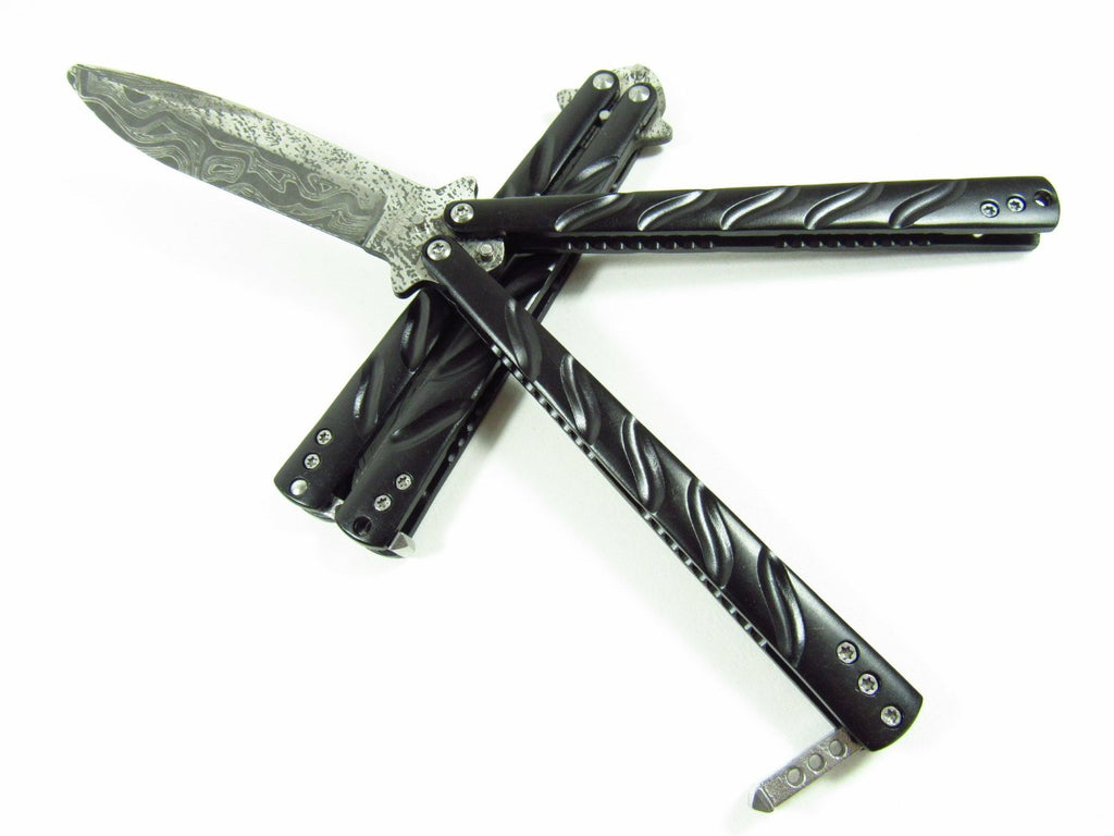 Skeletonized Practice Butterfly Knife Trainer Balisong with