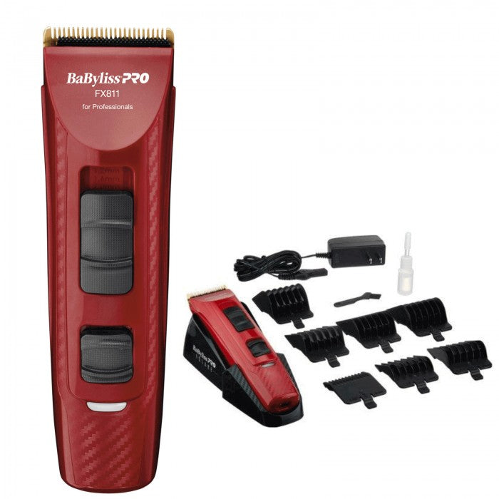 babyliss red clippers