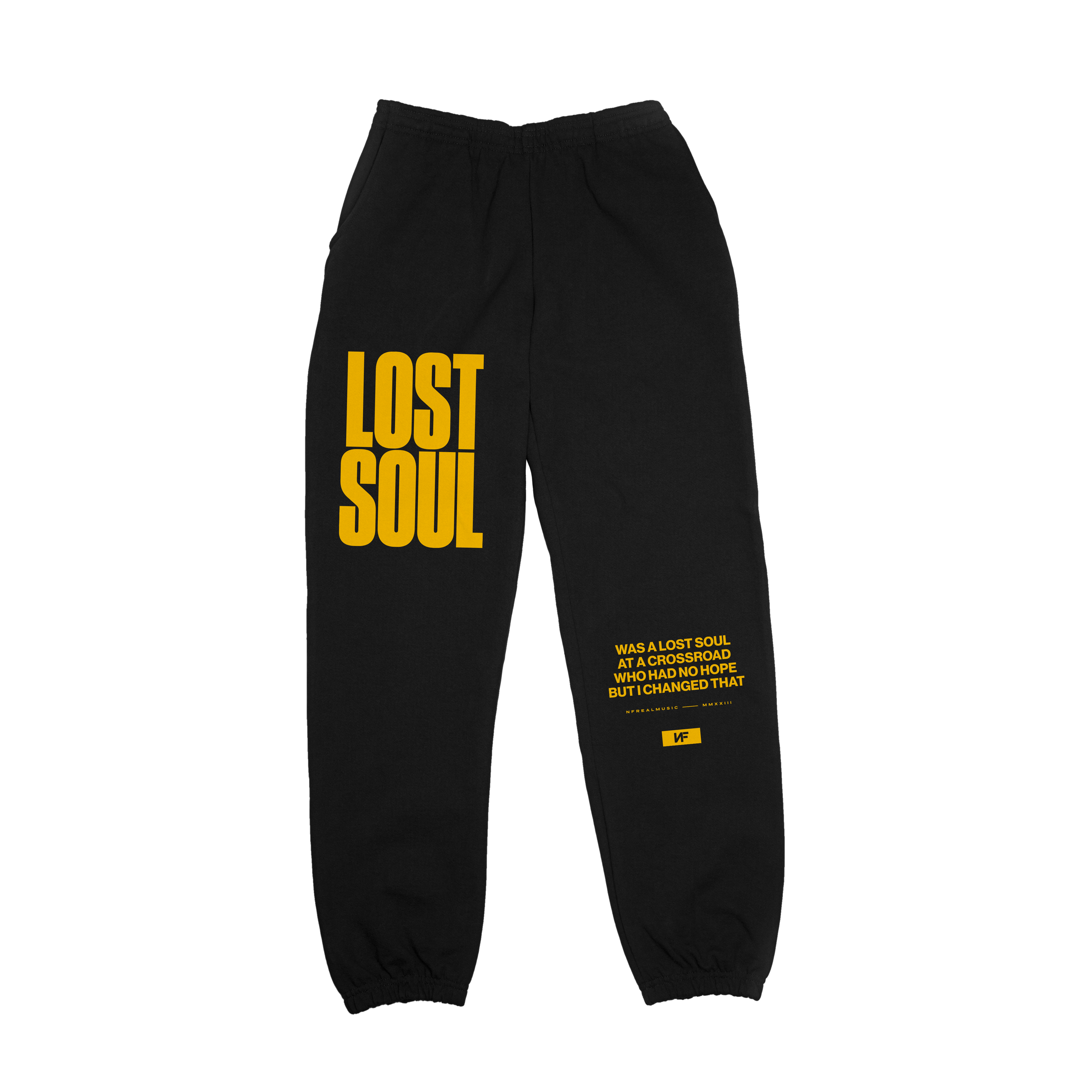 Black Lost Soul Sweatpants