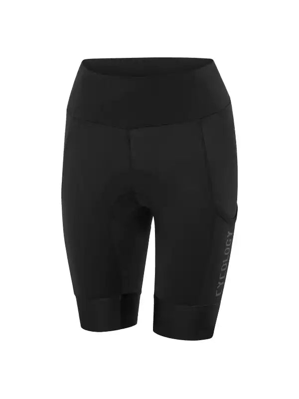 Cycology Women's Cargo Shorts Black - Cycology Clothing UK product image