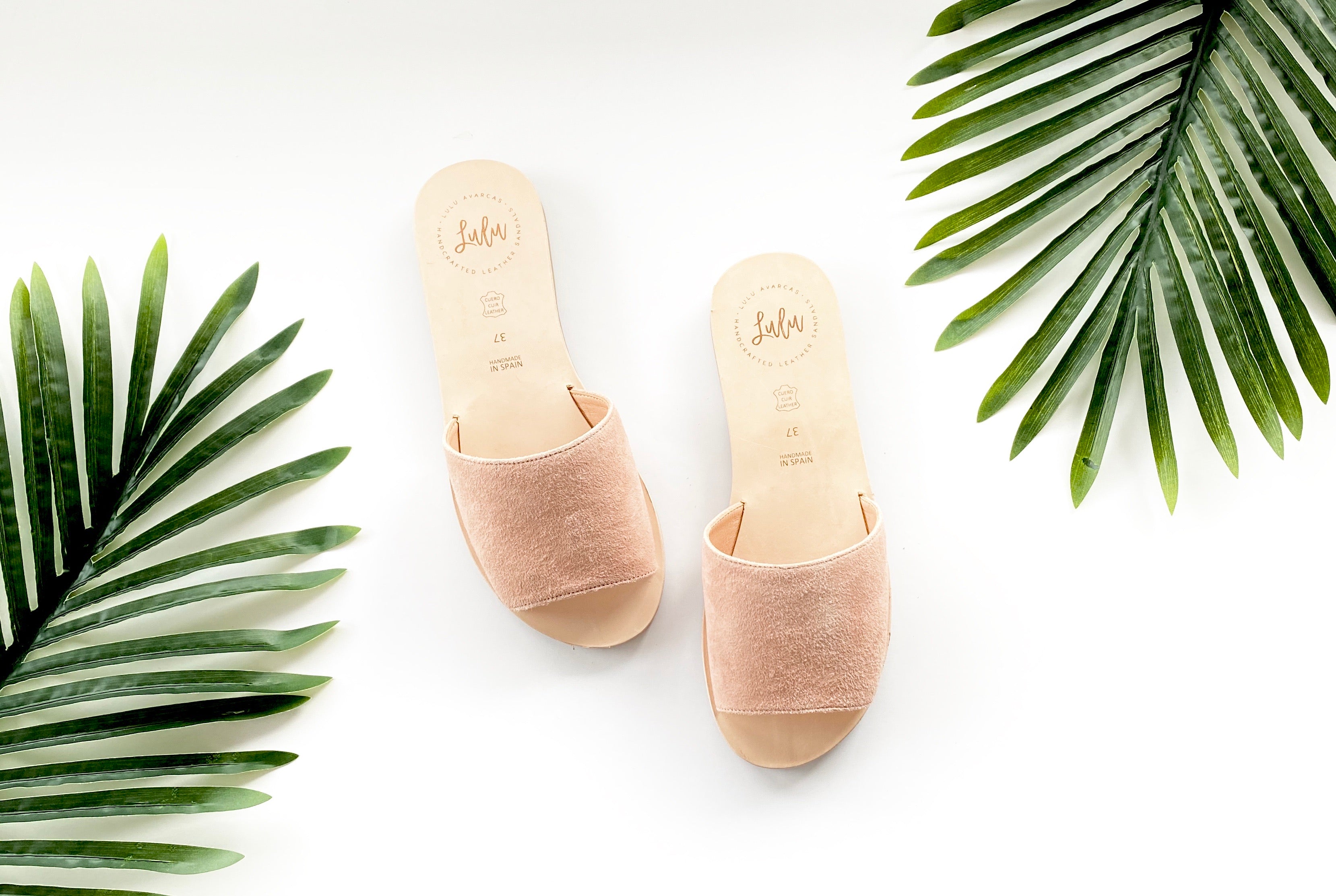 Slide Nubuck Nude Lulu Avarcas 