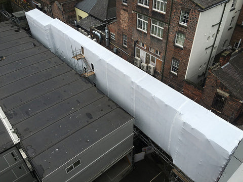 scaffold shrink wrap sheeting