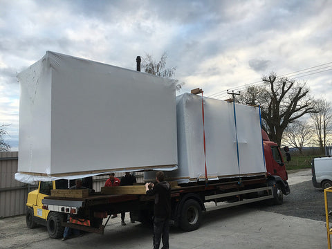 shrink wrapped modular buildings