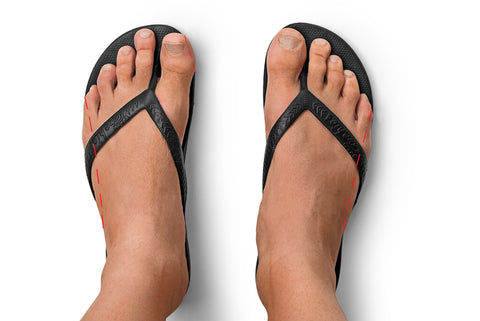 thongs for feet