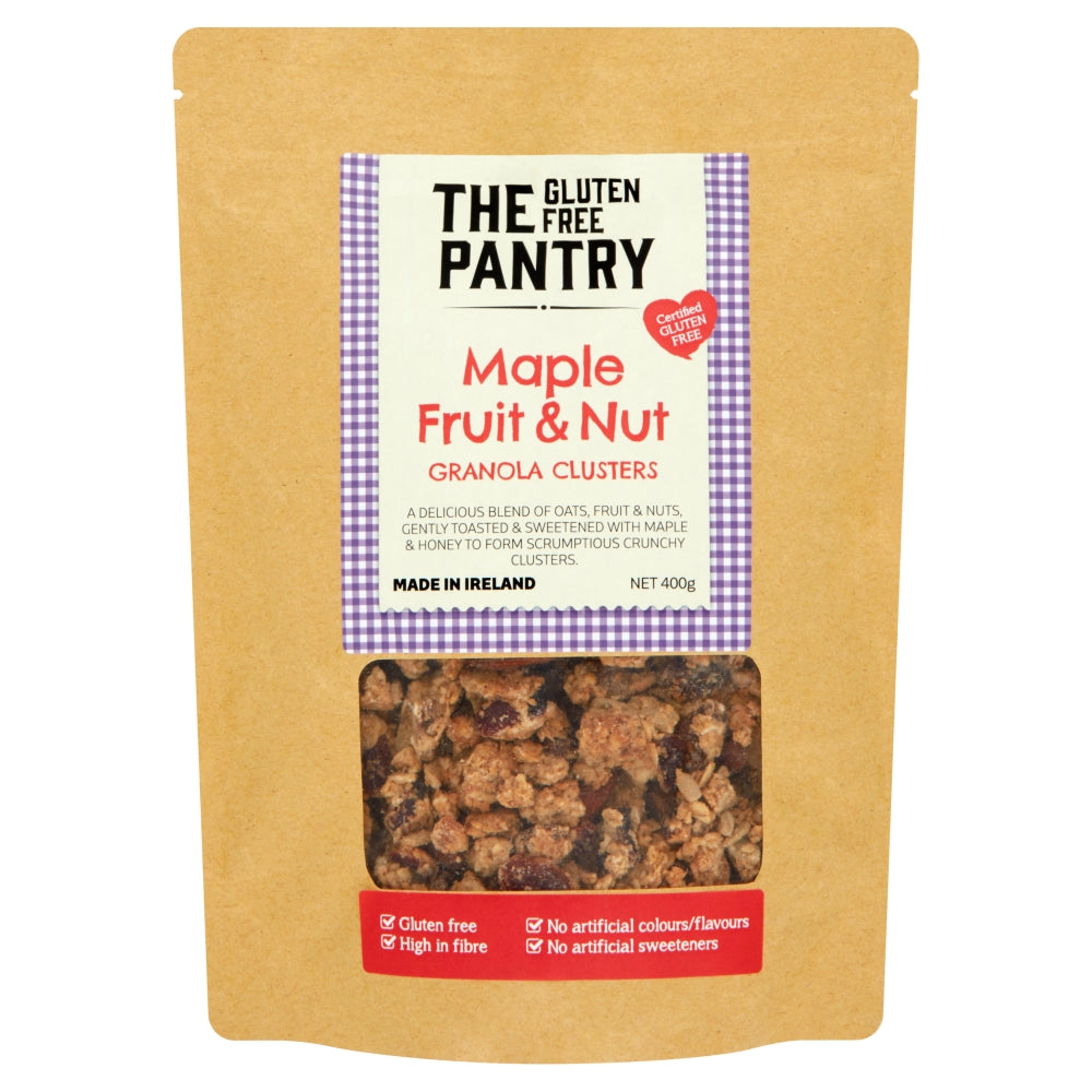 The Gluten Free Pantry Maple Fruit And Nut Granola Clusters 400g