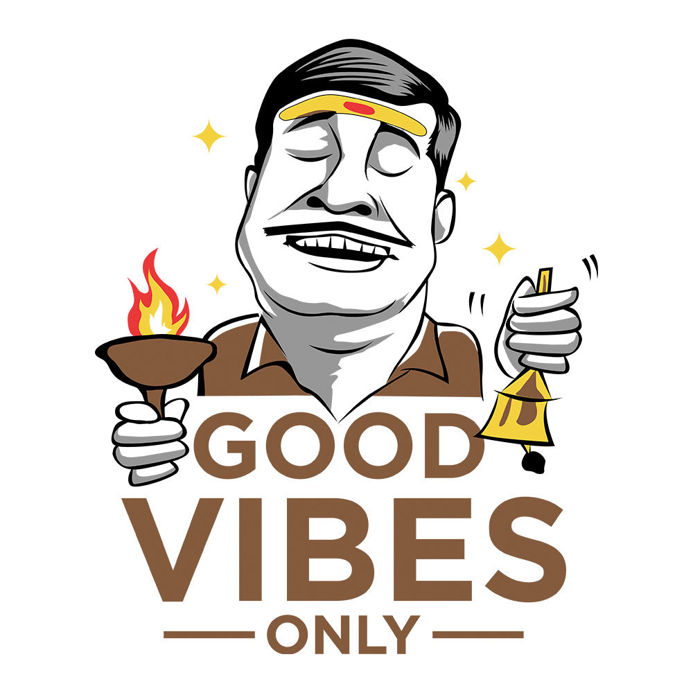Good Vibes Only - Vadivelu T-Shirt | Fully Filmy