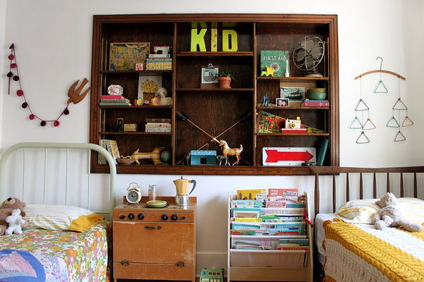 Vintage kids room by Smile and Wave | Made of Sundays