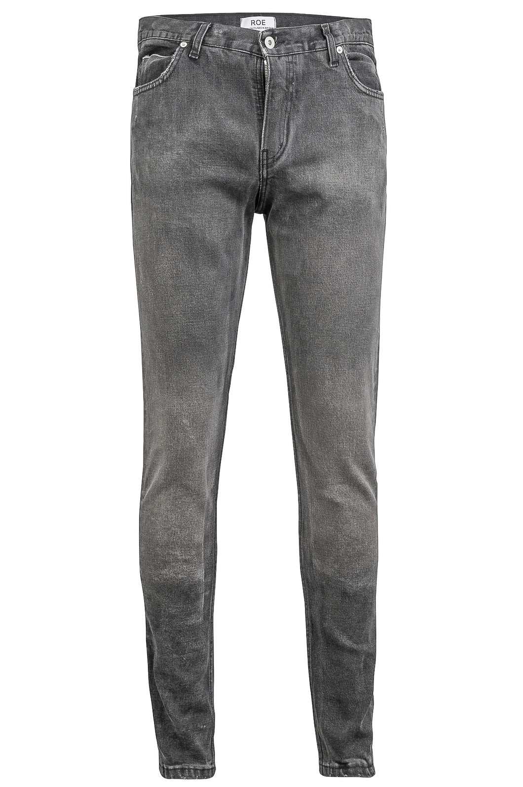 SELVEDGE DENIM SKINNY - Heavy Wash Grey – ROE