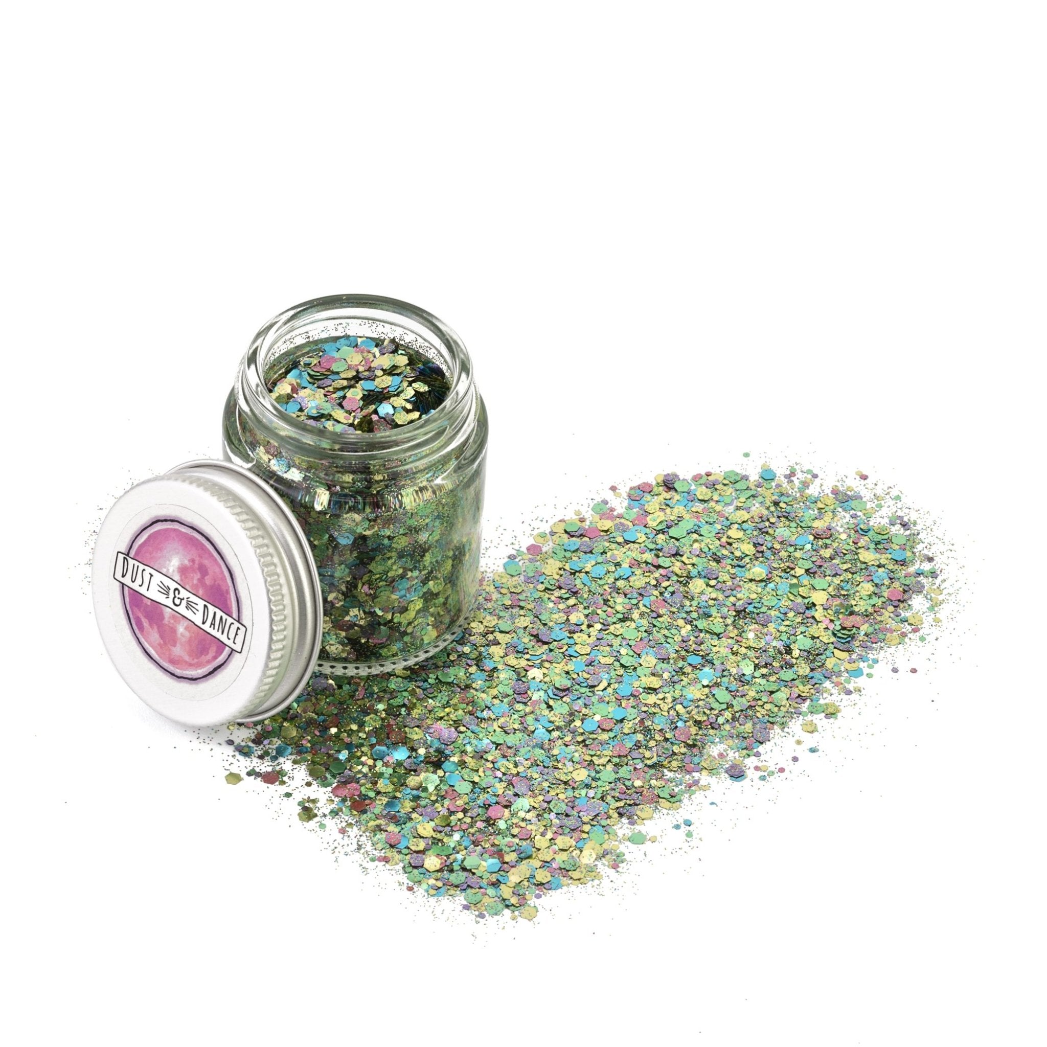 Starcrest Sky :Ultra Fine Biodegradable Iridescent Glitter (Mini Jar)