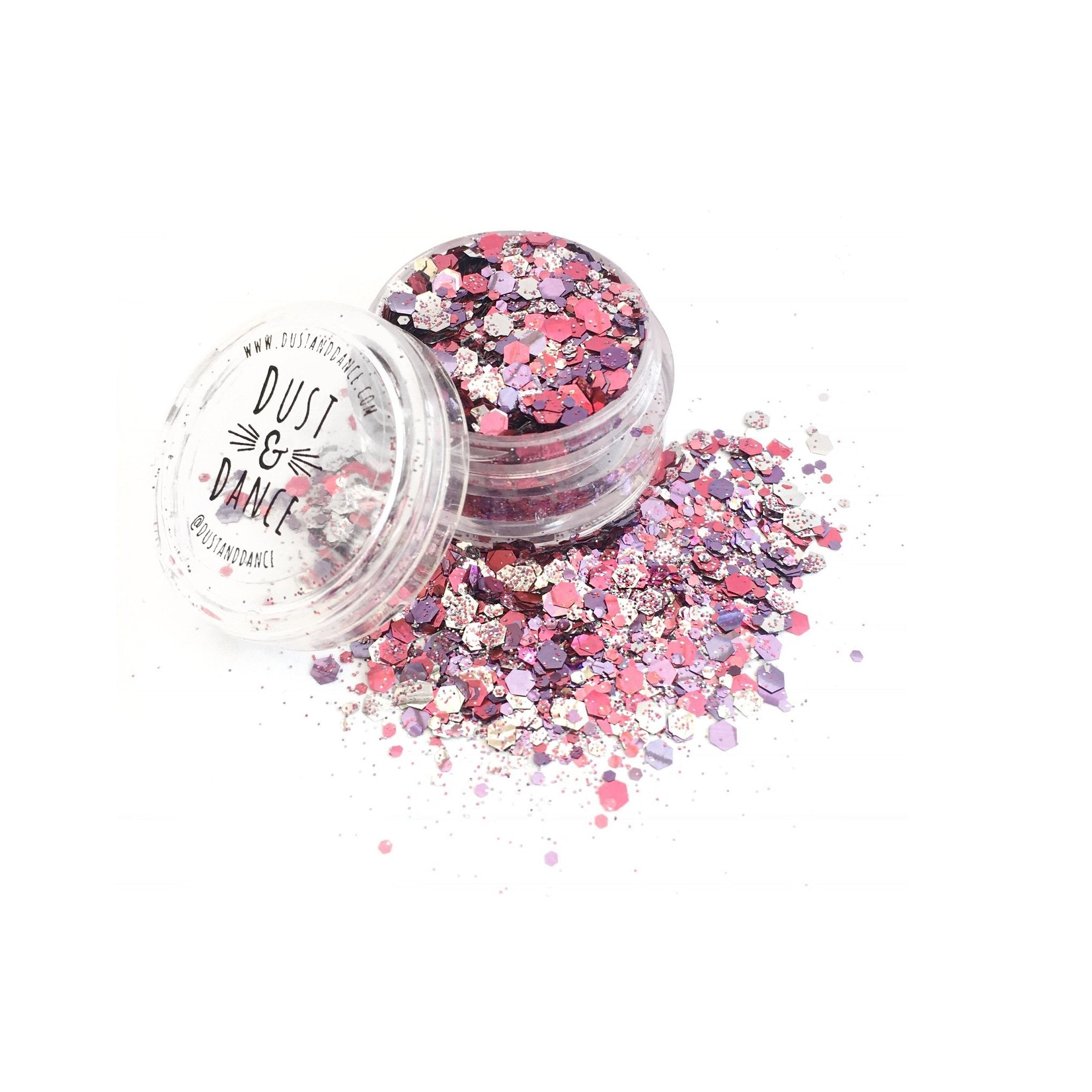 Suzy Sparkles Biodegradable Glitter - Pink - Chunky