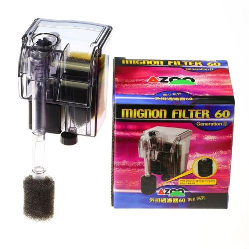 Azoo Mignon Filter 60l Aquarium Fish Water Plants Tank Goaqua88