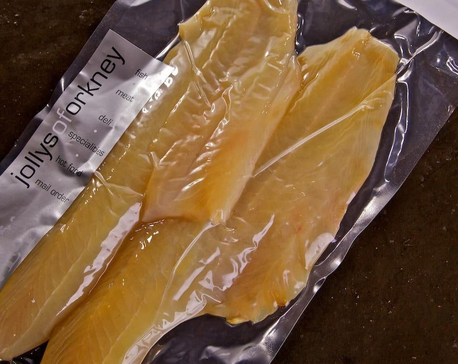 A Pair Of Oak Smoked Haddock Fillets Jollys Of Orkney